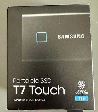 Samsung T7 Touch SSD Portátil 1TB NUEVO