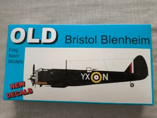 Maqueta Avión Bristol Blenheim 1/72 OLD