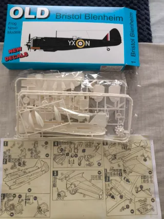 Maqueta Avión Bristol Blenheim 1/72 OLD