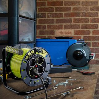 Masterplug Pro-XT Enrollacables de carrete de cabl