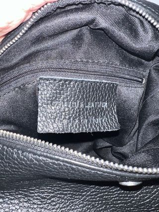 Borsa donna in pelle nera