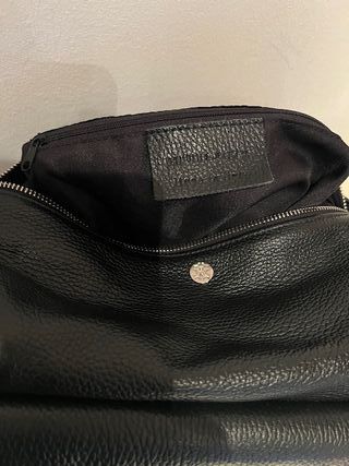 Borsa donna in pelle nera