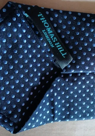 Corbata Seda Natural Thomas Hill London