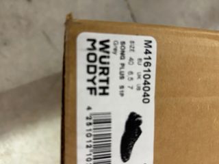 Zapatos Seguridad Wurth Talla 40 Nuevos