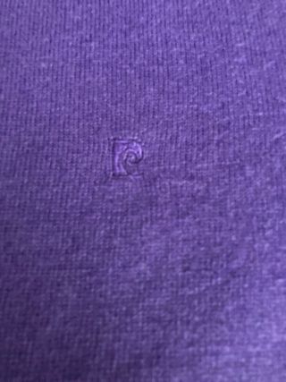 Jersey Pierre Cardin Morado Talla M