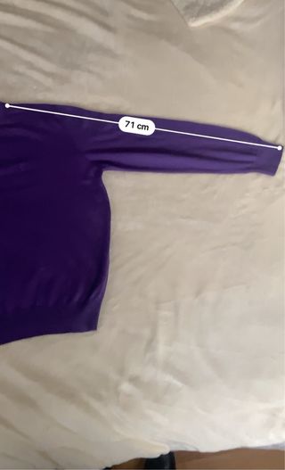 Jersey Pierre Cardin Morado Talla M
