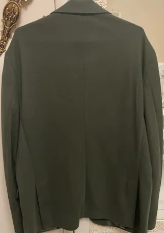 Giacca americana verde taglia 52