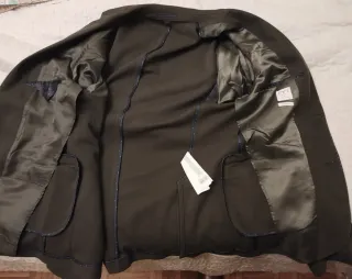 Giacca americana verde taglia 52