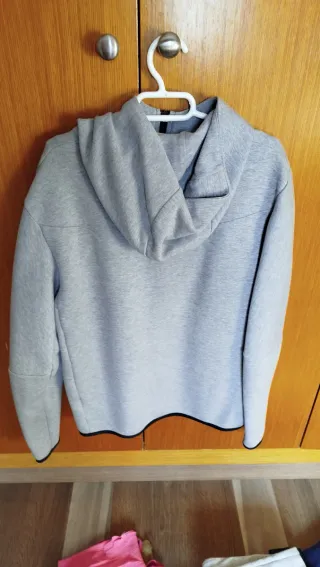 Chaqueta Nike Gris Cremallera