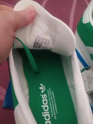 Zapatillas Adidas Gazelle Verde y Blanco