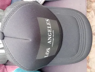 Gorra Negra Los Angeles