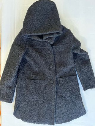 Cappotto Ovs nero con cappuccio taglia XS