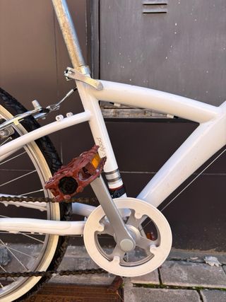 Bicicleta infantil Btwin blanca