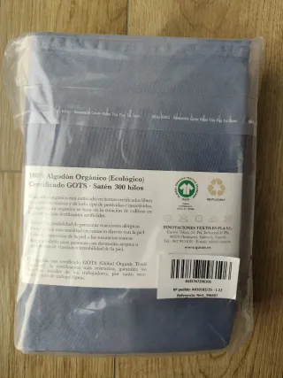 Bajera ajustable algodón orgánico 180cm