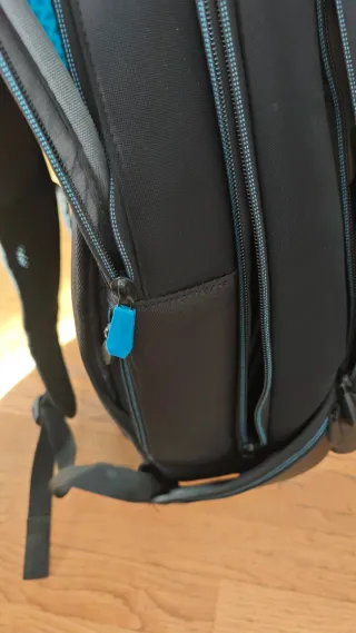Mochila Alienware Negra y Azul