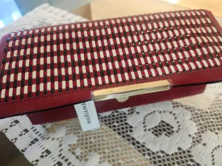 Cartera de mano MARIA MARE color burdeos