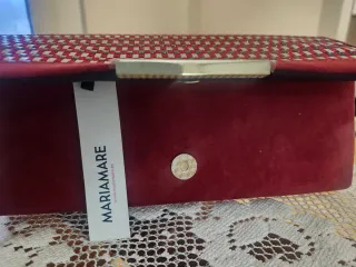 Cartera de mano MARIA MARE color burdeos