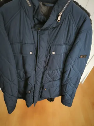 Abrigo Azul oscuro Pedro del hierro