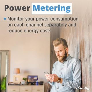 Shelly 2PM Gen3 - Relé Interruptor de Persiana Ina