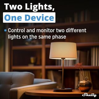 Shelly 2PM Gen3 - Relé Interruptor de Persiana Ina