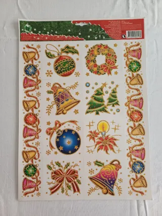 Pegatinas para Ventanas de Navidad