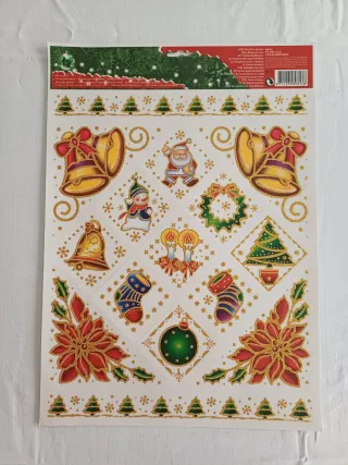 Pegatinas para Ventanas de Navidad