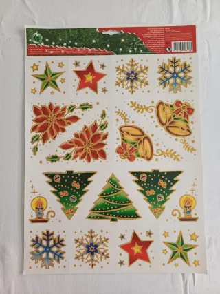 Pegatinas para Ventanas de Navidad