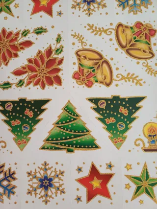 Pegatinas para Ventanas de Navidad