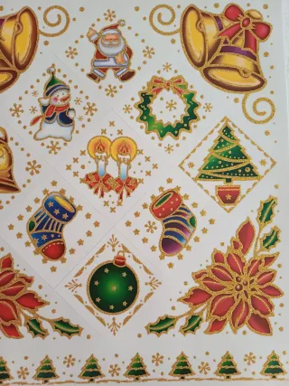 Pegatinas para Ventanas de Navidad