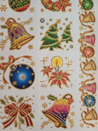 Pegatinas para Ventanas de Navidad