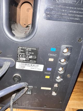 Dell MMS 5650 5.1 Sistema de Sonido