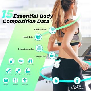 RunSTAR Báscula de Baño Inteligente, Peso y Porcen