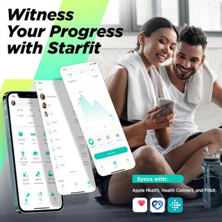 RunSTAR Báscula de Baño Inteligente, Peso y Porcen