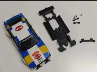 Chasis 3d Audi Quattro scx