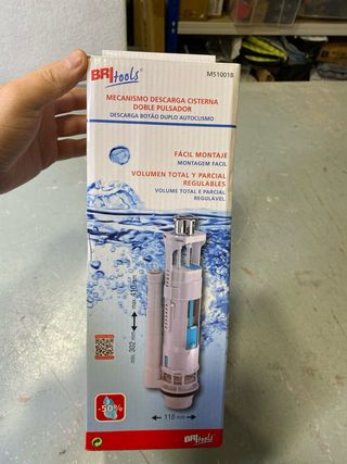 Mecanismo Cisterna Descarga Doble BriTools