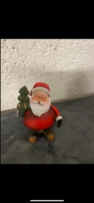 Babbo Natale con Albero di Natale