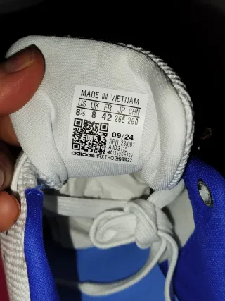 Zapatillas Adidas Stan Smith Blancas y Azules