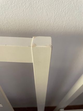 Juego de 4 sillas de comedor moradas