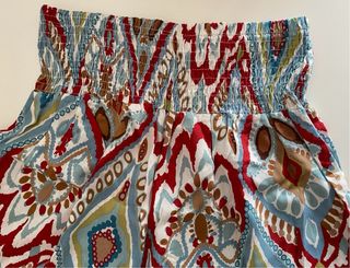 Pantalón estampado multicolor talla única