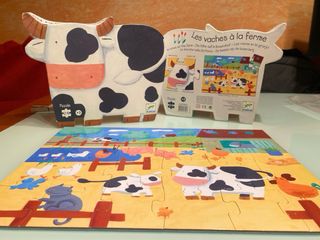 Puzzle Djeco Vaca 24 piezas