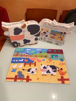 Puzzle Djeco Vaca 24 piezas