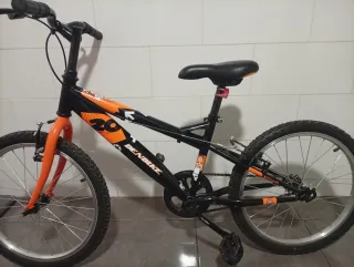 Bicicleta Denbike 20 Negra/Naranja
