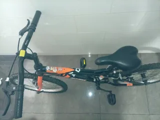 Bicicleta Denbike 20 Negra/Naranja