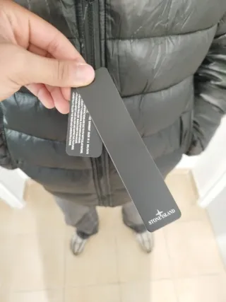 Chaqueta Stone Island Negra Talla L