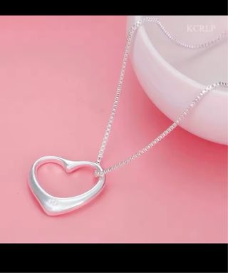 Set gioielli cuore argento