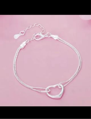 Set gioielli cuore argento