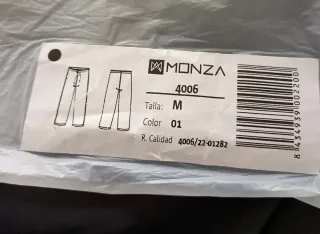 Pantalón MONZA Talla M Trabajo (cocinero, camarero