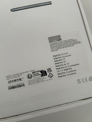 Teclado Magic Keyboard iPad Pro 13" Negro Nuevo