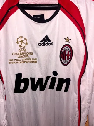 Camiseta Retro Fútbol Gattuso Ac Milan