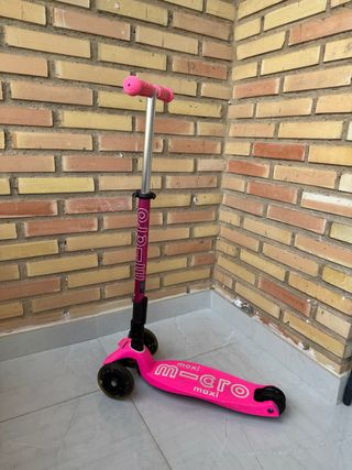 Patinete Micro Maxi Rosa 3 Ruedas